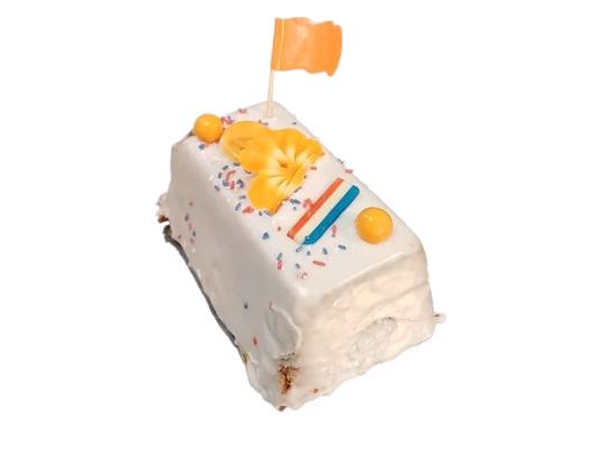 Hartencake vanille framboos 2-3 pers