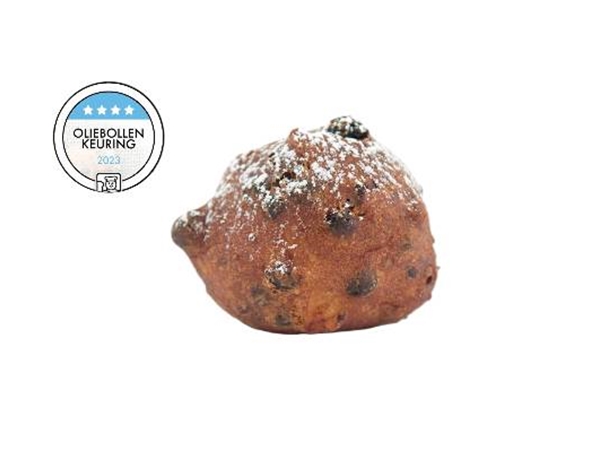 Oliebol met rozijnen