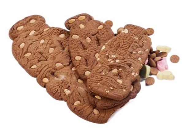 Speculaaspop met amandelen 250gr