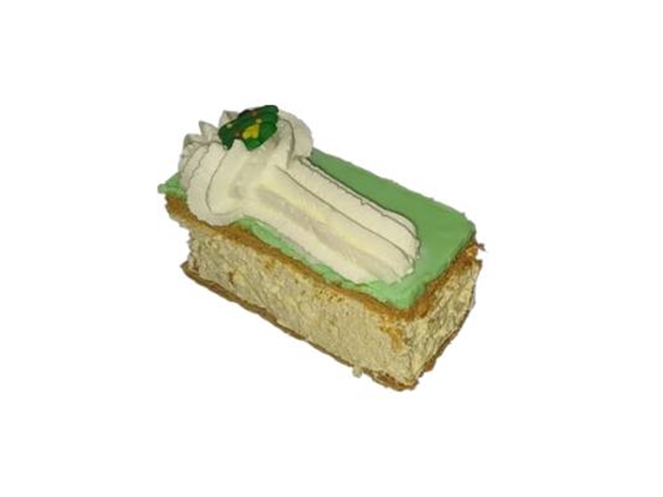 Kersttompouce met slagroom