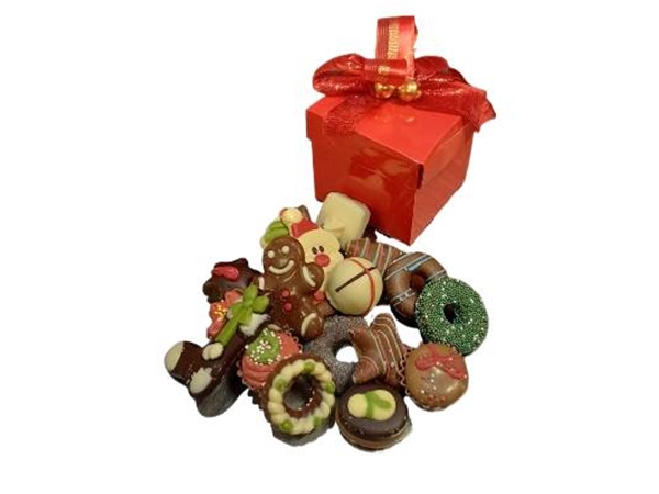 Luxe Doosje Kerstchocolade 250gr